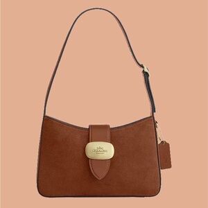 Coach Eliza Shoulder Bag With Zipper Closure